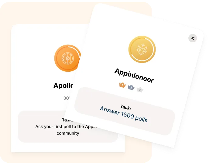 Earn badges